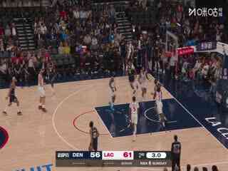 NBA季前赛 掘金VS快船 20251013